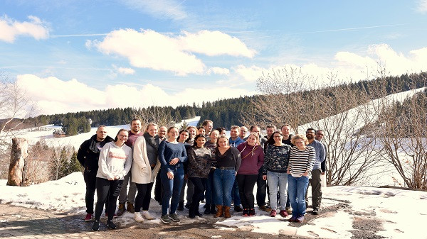 PhD Students of the CRC 902 Research Training Group on their 2018 winter school