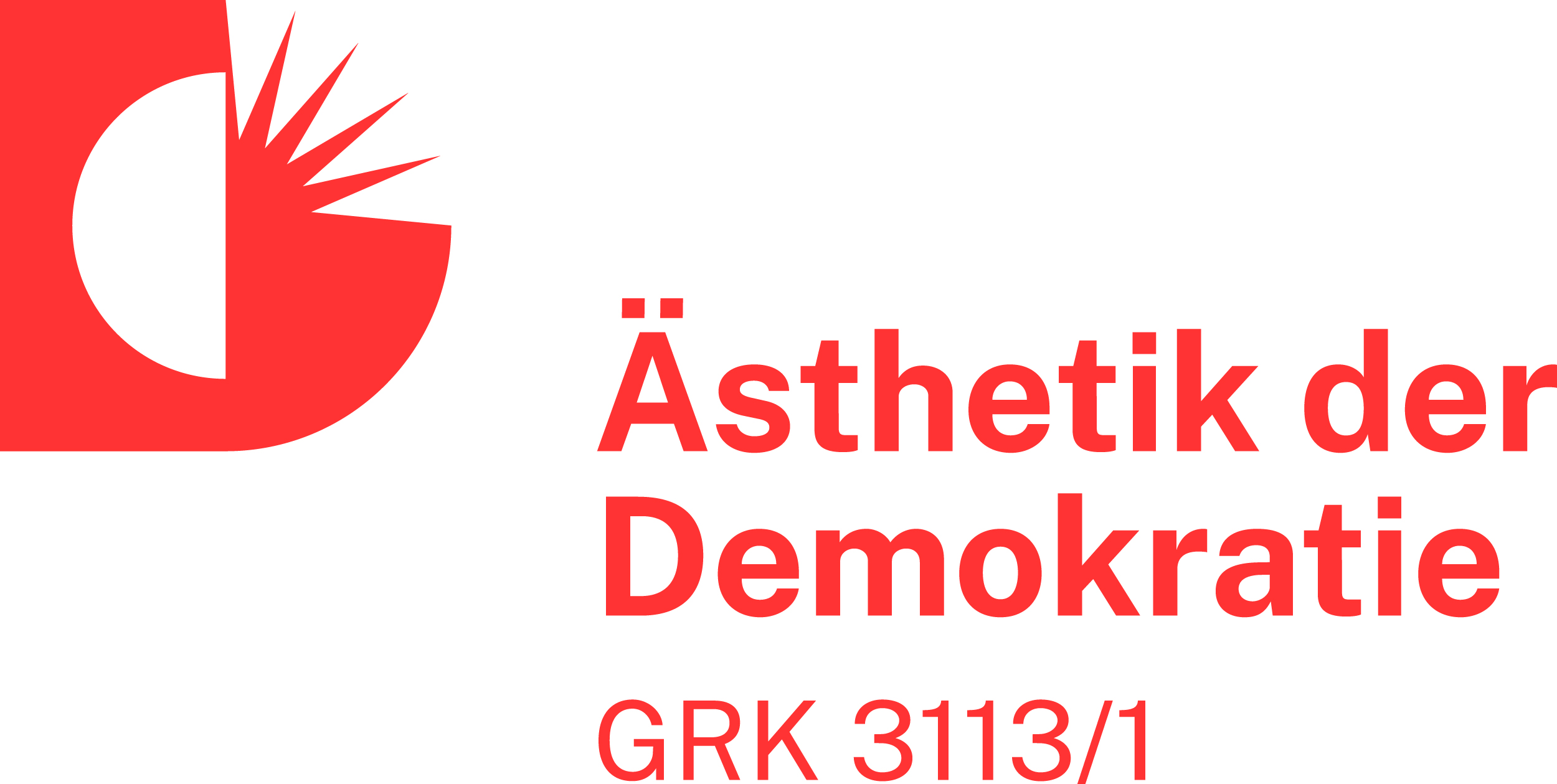 Logo des GRK Ästhetik der Demokratie