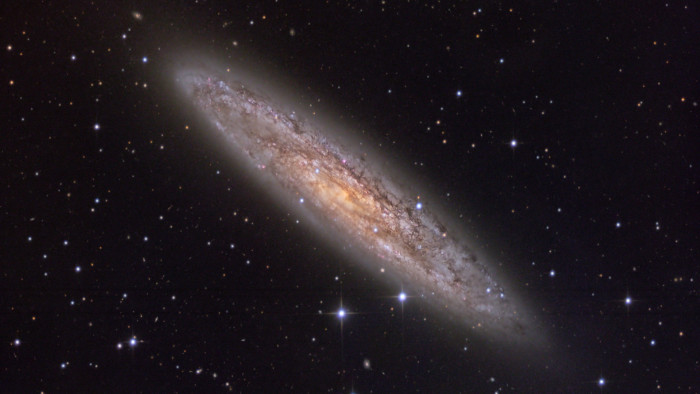 Sculptor Galaxy, Quelle: TURM Observatory, TU Darmstadt