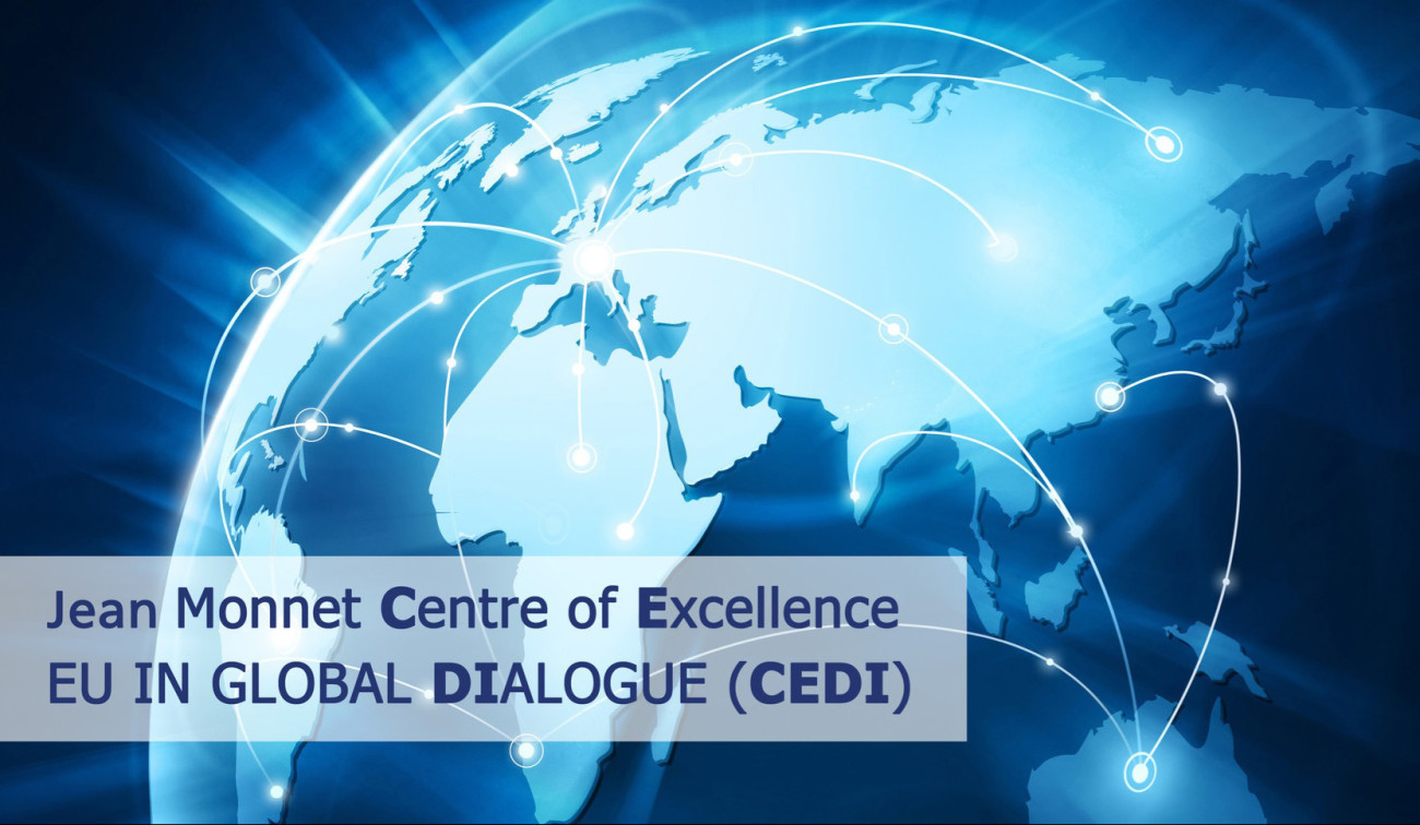 Die TU Darmstadt und die Johannes Gutenberg-Universität Mainz haben gemeinsam das Jean Monnet Centre of Excellence "EU in Global Dialogue" (CEDI) eingeworben.