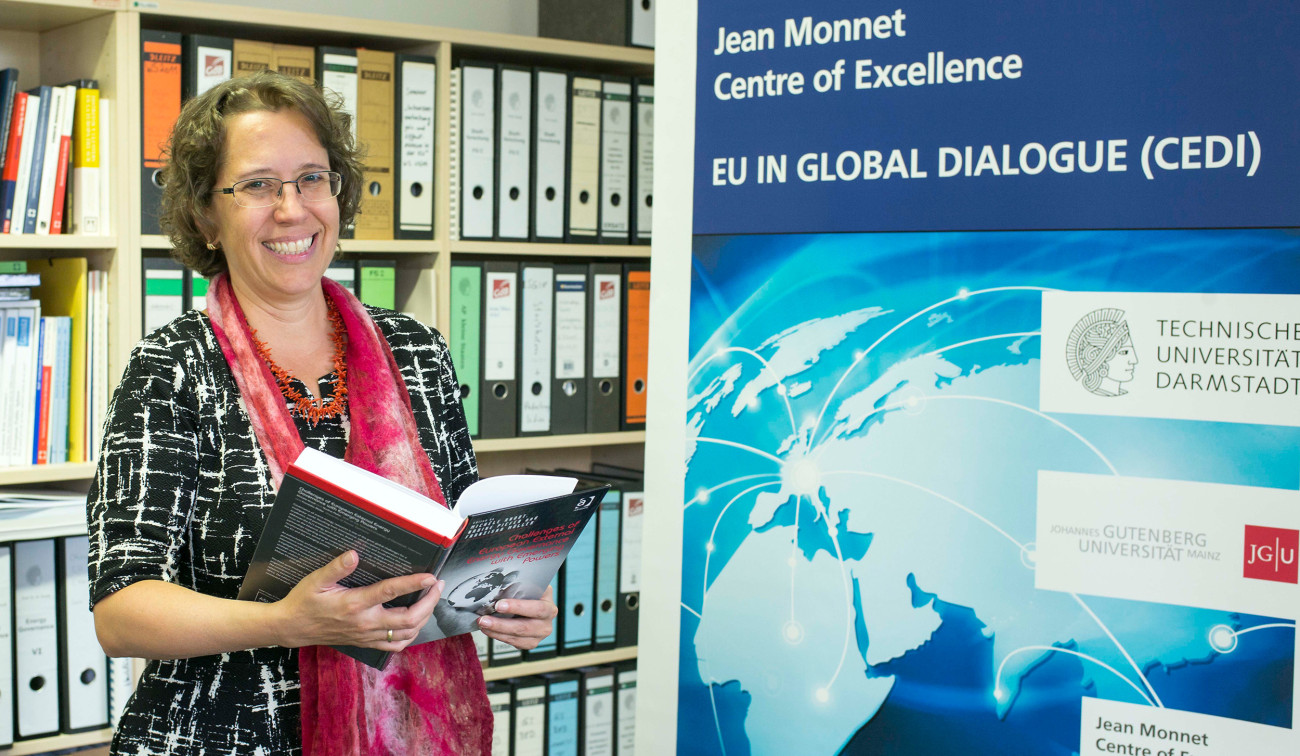 Prof. Dr. Michèle Knodt von der TU Darmstadt steht CEDI als Direktorin vor. (Foto: Stefan F. Sämmer)