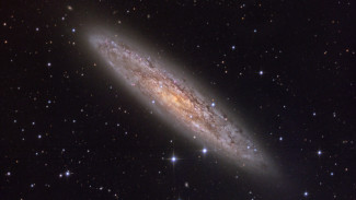 Picture: Sculptor Galaxy, Source: TURM Observatory, TU Darmstadt