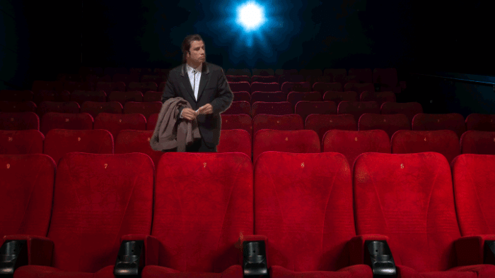 "MRW the theater is empty for a popular movie", GIF, imgur.com