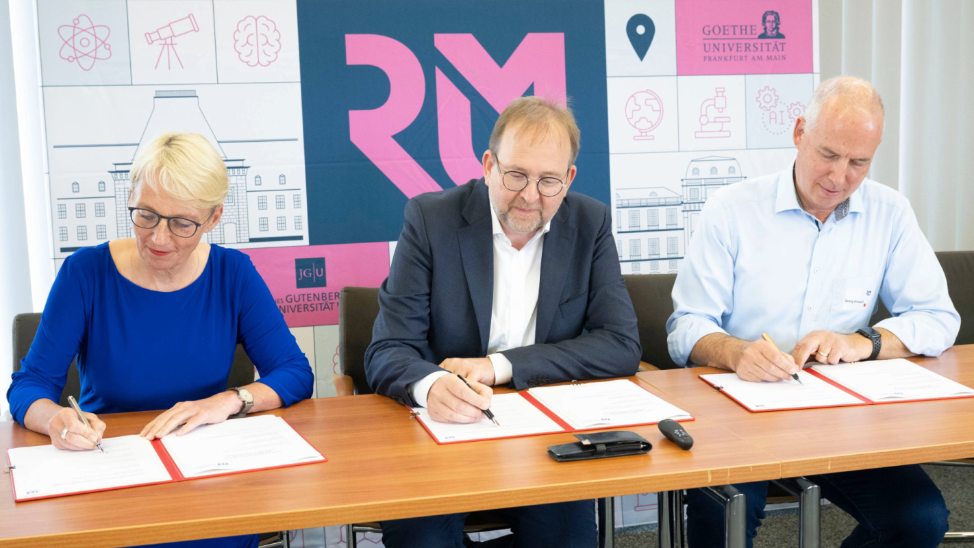 Präsident*innen der Rhein-Main-Universitäten unterzeichnen neue RMU-Kooperationsvereinbarung