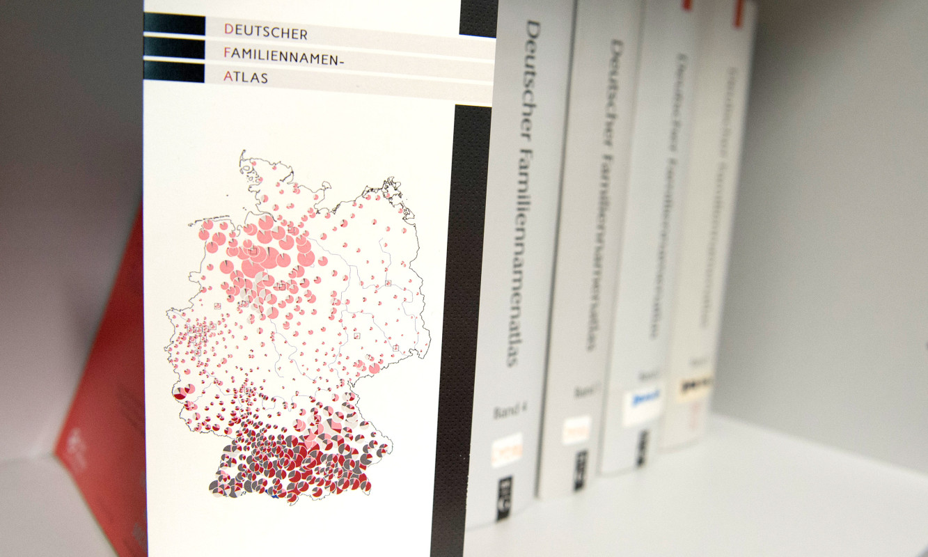 ‘German Surname Atlas’ project flyer