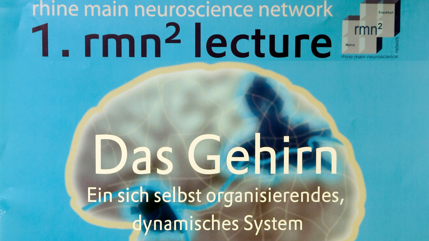 It was in February 2015 that the network initially made itself known to the general public through its first 'rmn² lecture'. (Photo: Stefan F. Sämmer) A poster advertising the first ‘rmn² lecture’