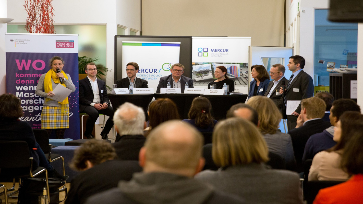 Veranstaltungsreihe Herausforderung Künstliche Intelligenz; Foto: Susanne Günther