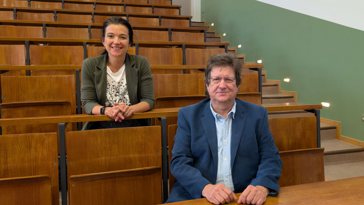Prof. Dr. Concettina Sfienti und Prof. Dr. Alfons Weber von Prisma++